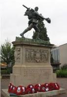 Cambridge War memorial - Station Road.